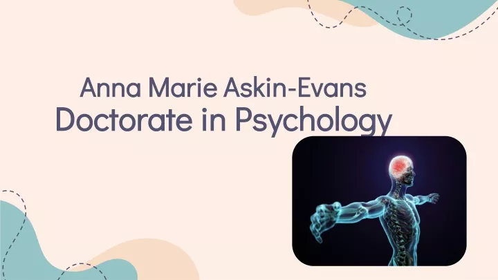 anna marie askin evans doctorate in psychology