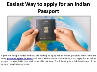 The Fastest and Easiest Way to Get an Indian Passport