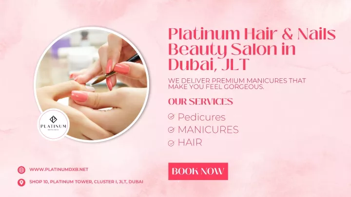 platinum hair nails beauty salon in dubai