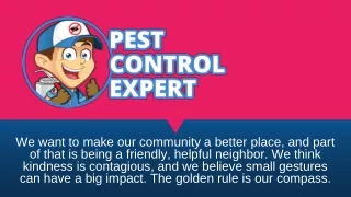 we want to make our community a better place