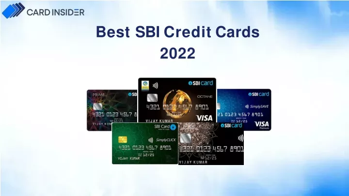 best sbi credit cards 2022