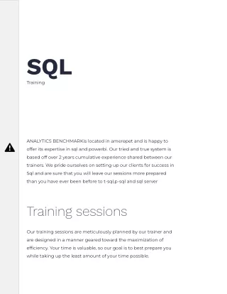 Best training sql institute in hyderabad