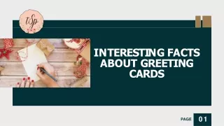 Interesting facts about greeting cards