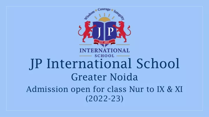 jp international school greater noida