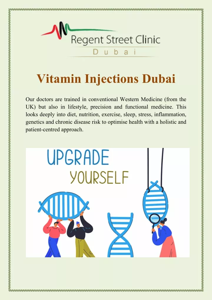vitamin injections dubai