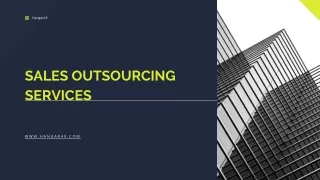 Sales Outsourcing Services- Hangar49