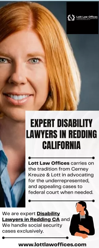 Expert Disability Lawyers in Redding California