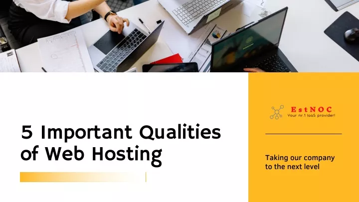 5 important qualities of web hosting