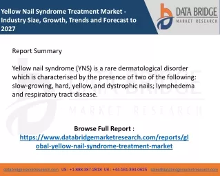 Yellow Nail Syndrome Treatment Market
