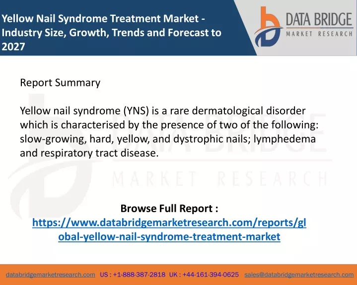 yellow nail syndrome treatment market industry