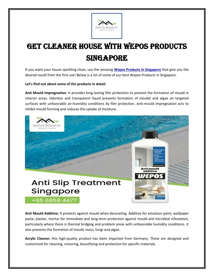 get cleaner house with wepos products get cleaner