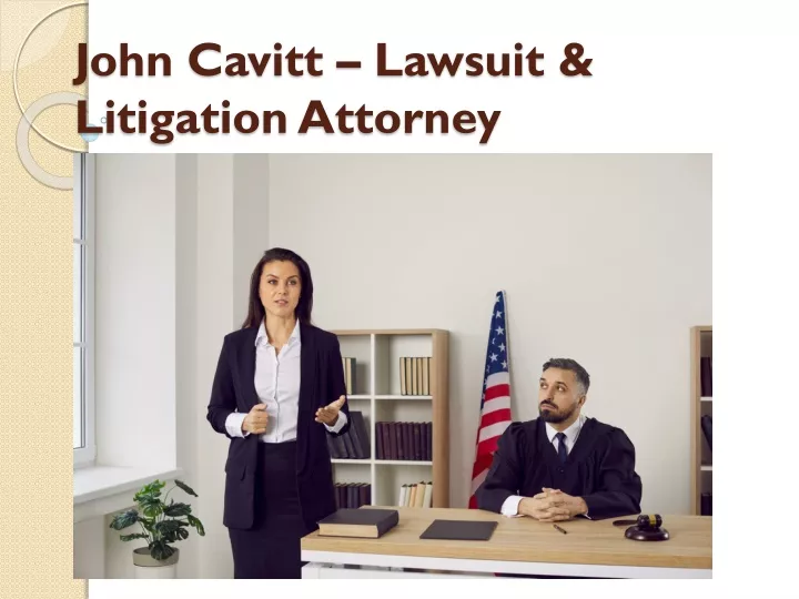 john cavitt lawsuit litigation attorney