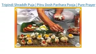 Tripindi Shraddh Puja | Pitru Dosh Parihara Pooja | Pure Prayer