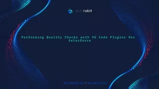 Performing Quality Checks with VS Code Plugins for Salesforce