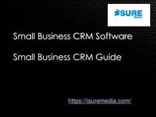 small business crm software small business