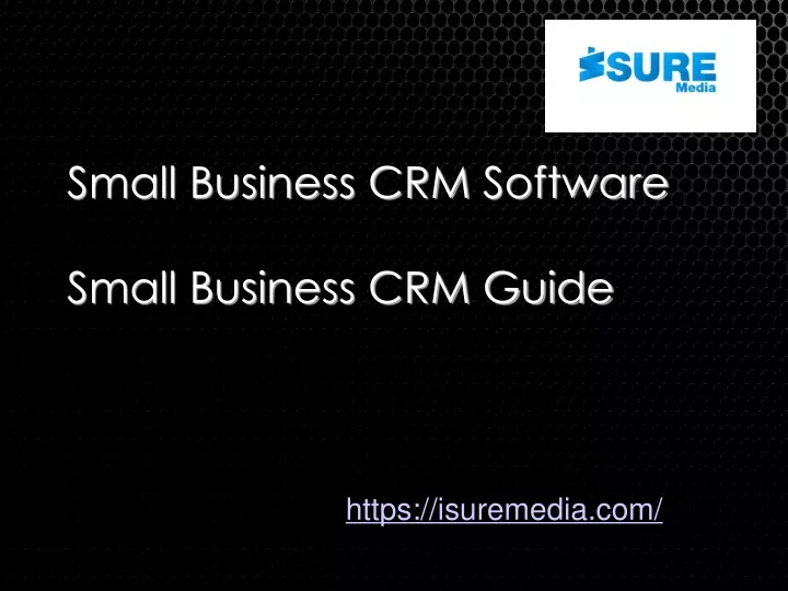 small business crm software small business