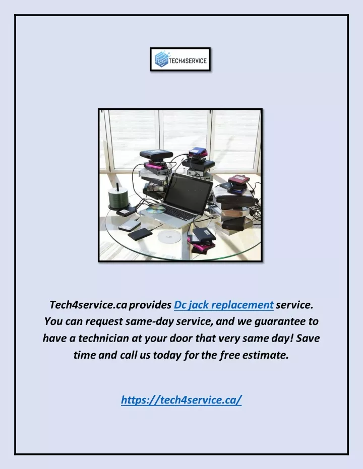 tech4service ca provides dc jack replacement