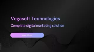 Vegasofttech Complete digital marketing solution