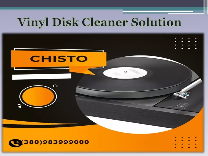 vinyl disk cleaner solution