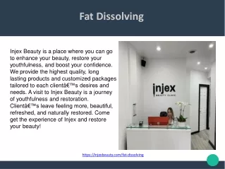Fat Dissolving