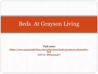 beds at grayson living