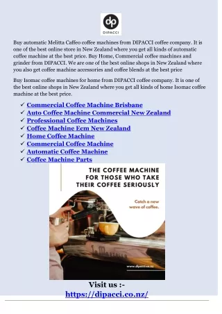 buy automatic melitta caffeo coffee machines from