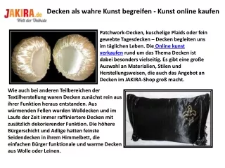 JAKIRA - Metall Kunst online kaufen - Metall Kunst online verkaufen