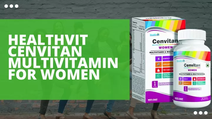 healthvit cenvitan multivitamin for women