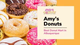 Donut Mart in Albuquerque - Amy's Donuts