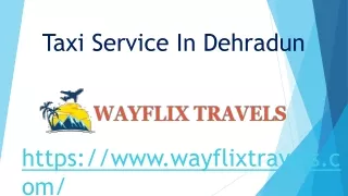 taxi service in dehradun