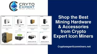 Buy High-Quality Bitmain Antminer S19 XP (140Th) on Crypto Expert Icon Miners