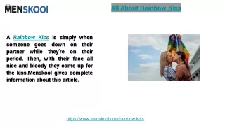 all about rainbow kiss