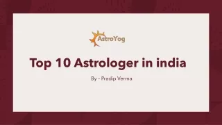 Top 10 Astrologer in india