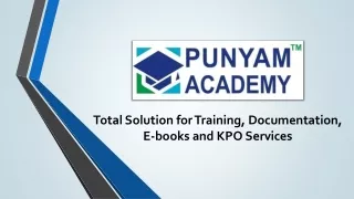 total solution for training documentation e books
