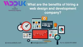 what are the benefits of hiring a web design and development company