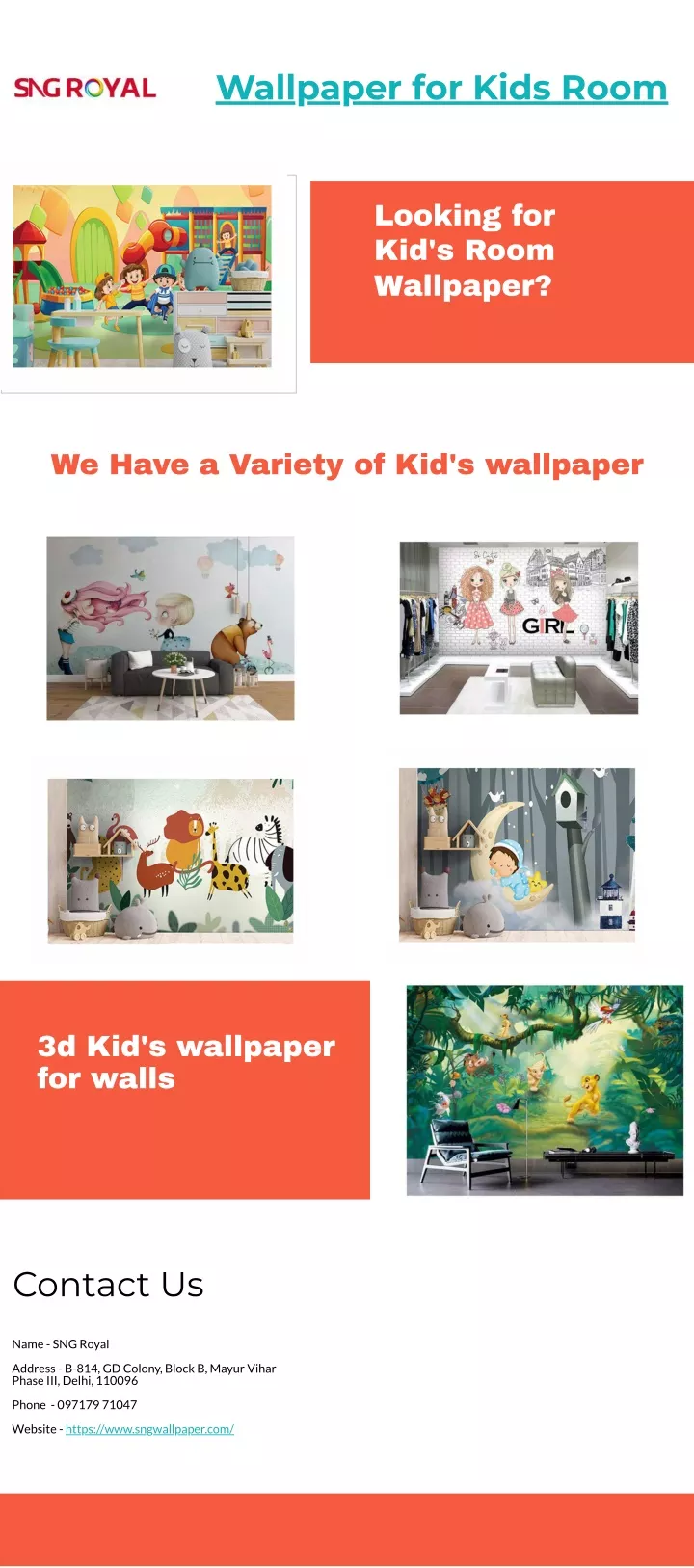 wallpaper for kids room
