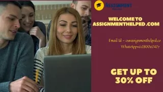 wel c ome to assignmenthelped c om