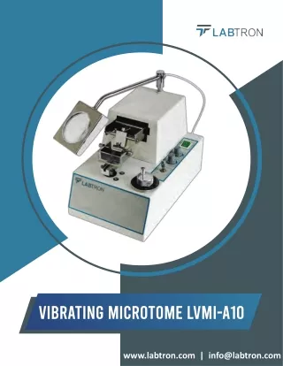 vibrating microtome lvmi a10