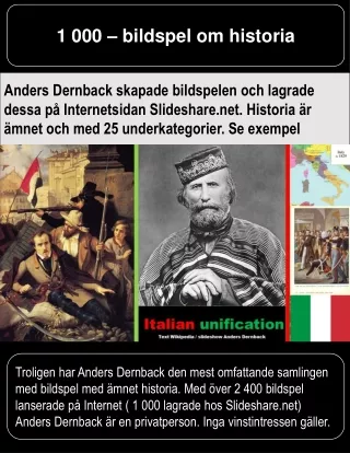 1 000 bildspel om historia
