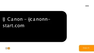 IJ Canon - ijcanonn-start.com