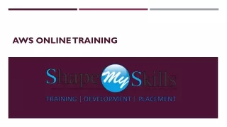 aws online training