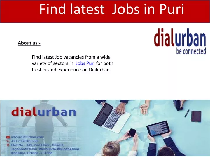 find latest jobs in p uri