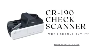 cr 190 check scanner