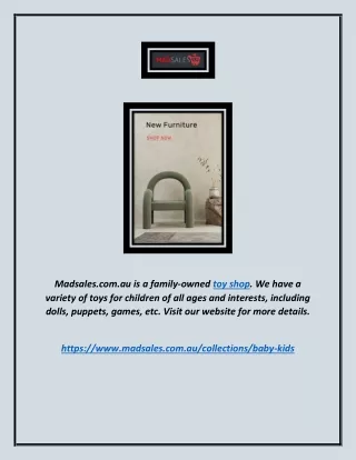 madsales com au is a family owned toy shop