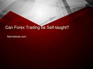 can forex trading be self taught