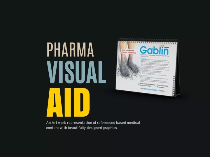 pharma visual aid content with beautifully