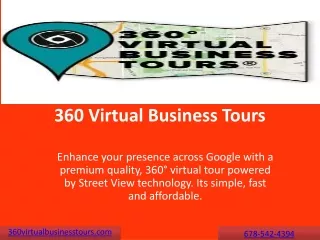 360 Virtual Business Tours