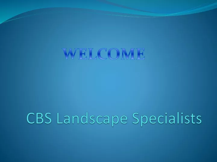 cbs landscape specialists