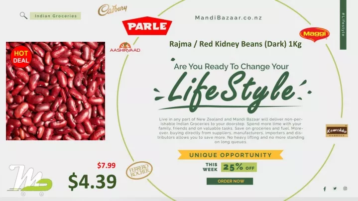 rajma red kidney beans dark 1kg