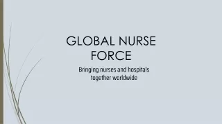 International Nurse Recruitment Solution | Hiring Nurses